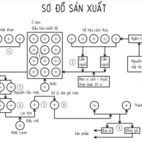 Sơ Đồ Mặt Bằng Sản Xuất của Công ty